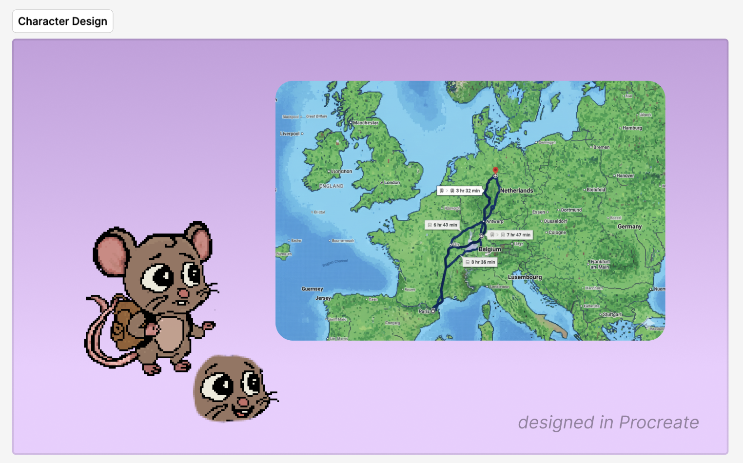 The Long Route game screenshot